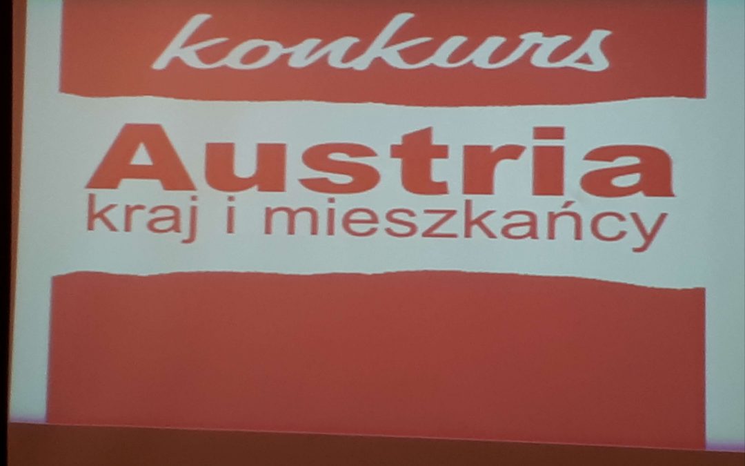 KONKURS „AUSTRIA – KRAJ I MIESZKAŃCY”
