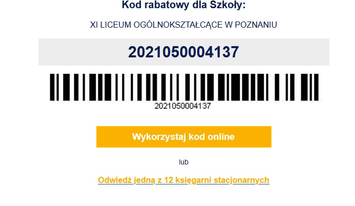 kod rabatowy