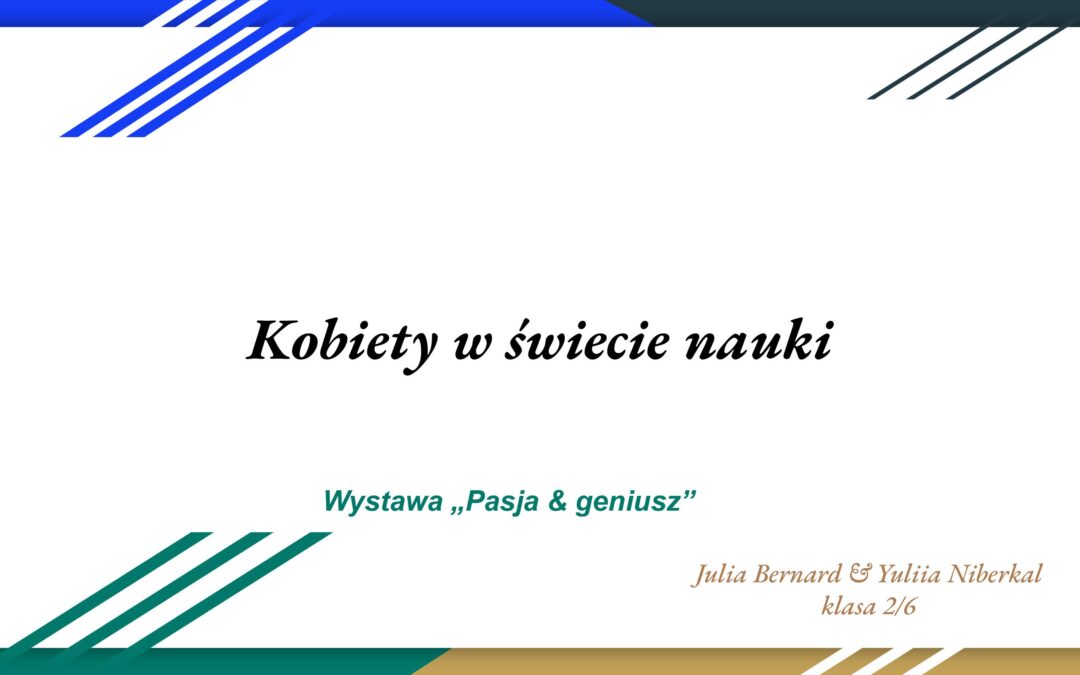 Międzynarodowy Dzień Kobiet i Dziewcząt w Nauce