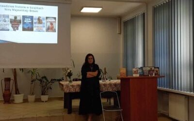 Spotkanie autorskie z Panią Niną Majewską-Brown w Jedenastce