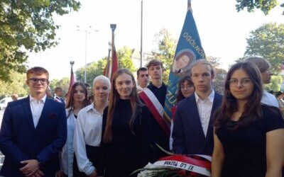 Młodzież Jedenastki na obchodach 84. rocznicy powstania Polskiego Państwa Podziemnego