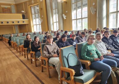 Festiwal Nauki i Sztuki- wyjście klasy 1/8 na Uniwersytet Ekonomiczny 19.04.2024r.